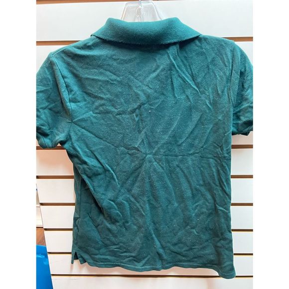 Two Kids Green Collared Uniform Shirt Size XL - Picture 4 of 7